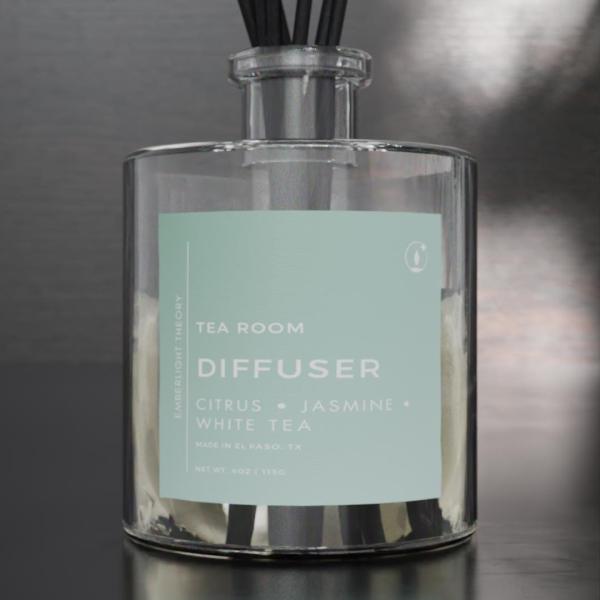 Tea Room (4oz) Reed Diffuser - Image 2